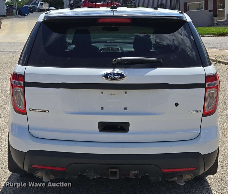 image for item EM7257 2014 Ford Explorer Police Interceptor SUV