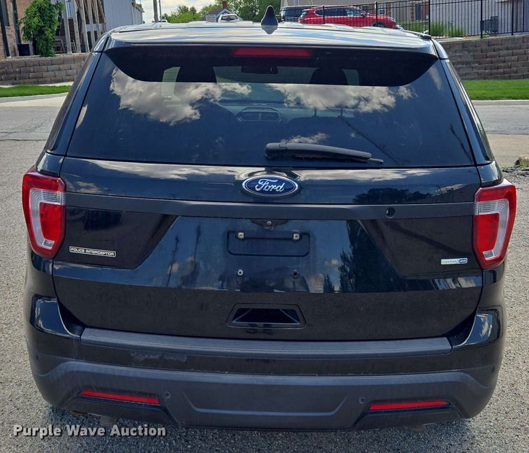 image for item EM7258 2019 Ford Explorer Police Interceptor SUV