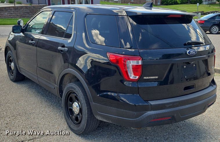 image for item EM7258 2019 Ford Explorer Police Interceptor SUV