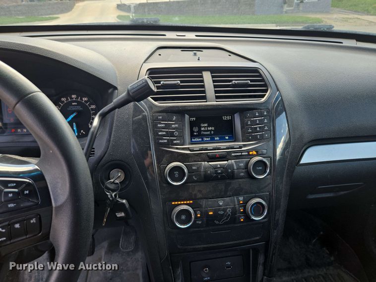 image for item EM7258 2019 Ford Explorer Police Interceptor SUV