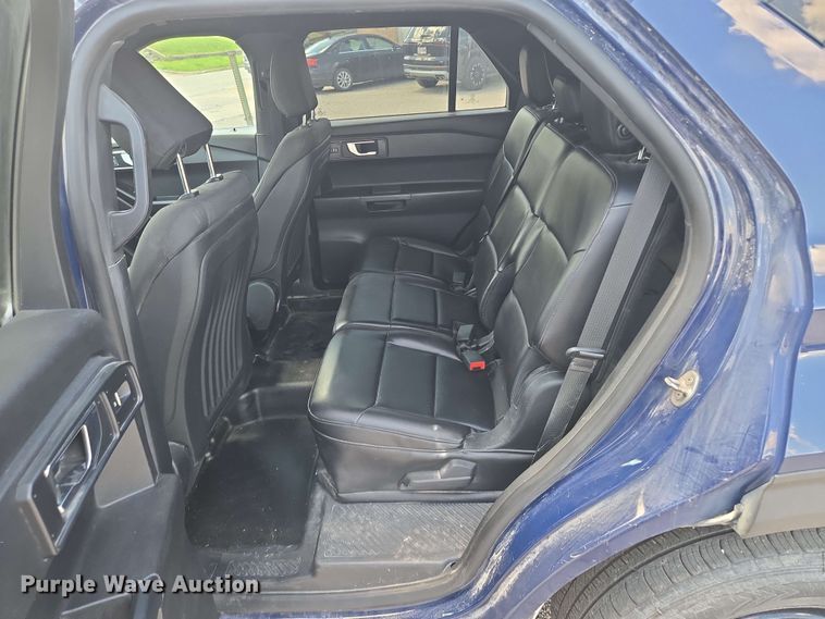 image for item EM7259 2020 Ford Explorer Police interceptor SUV