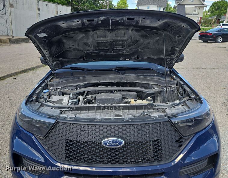 image for item EM7259 2020 Ford Explorer Police interceptor SUV