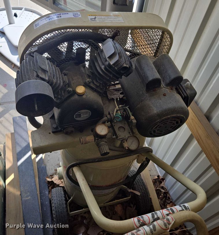 image for item EM7334 (2) Ingersoll Rand air compressors