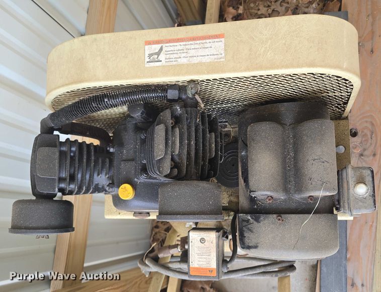 image for item EM7334 (2) Ingersoll Rand air compressors