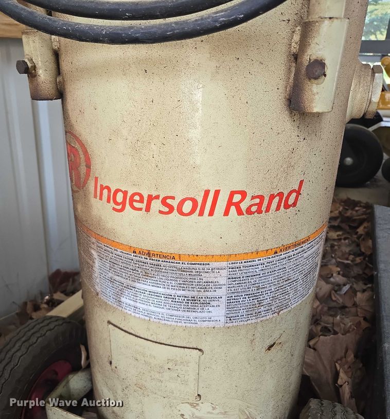 image for item EM7334 (2) Ingersoll Rand air compressors