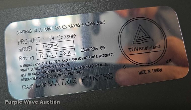 image for item EM7336 (2) treadmills