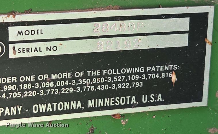 image for item EN3657 Gandy 2848DP seeder