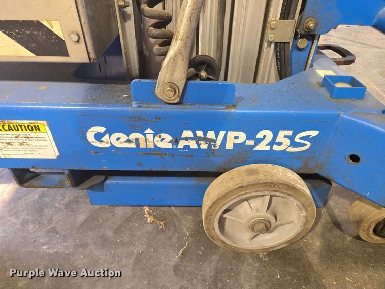 image for item EN3659 Genie AWP-25S vertical lift