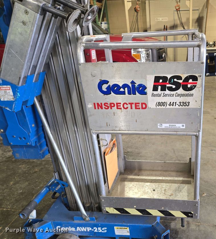 image for item EN3659 Genie AWP-25S vertical lift