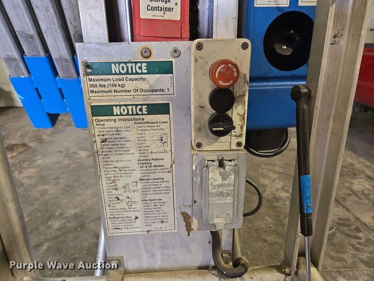 image for item EN3659 Genie AWP-25S vertical lift