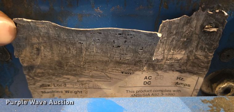 image for item EN3659 Genie AWP-25S vertical lift