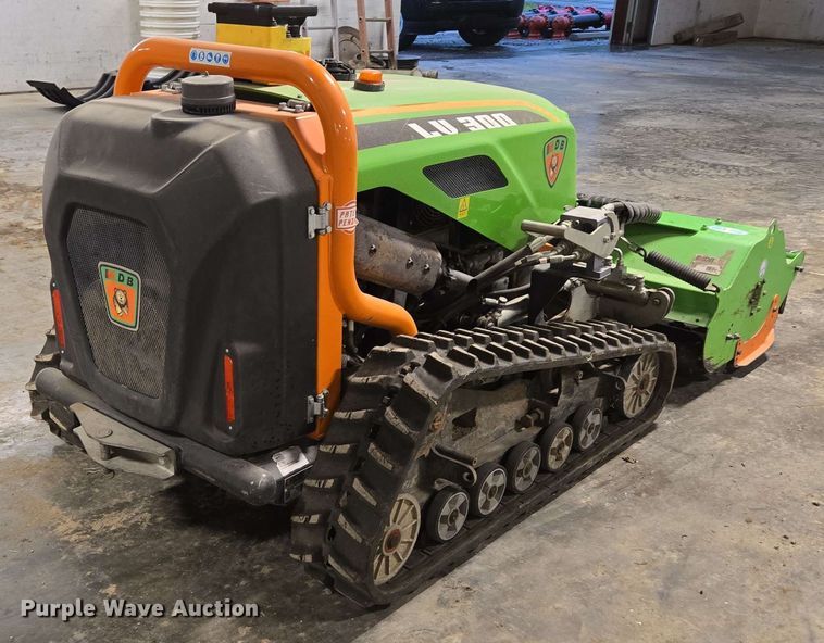 2017 MDB Green Climber LV300 remote controlled slope flail mower