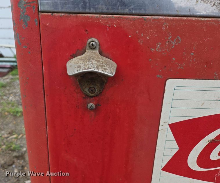 image for item EN3673 Ideal Dispenser Co. A-55 vending cooler