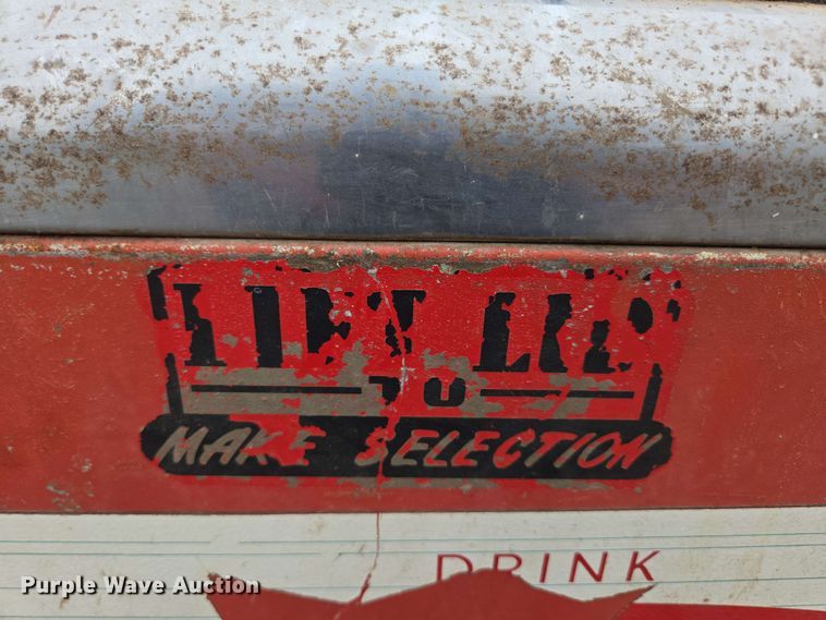 image for item EN3673 Ideal Dispenser Co. A-55 vending cooler