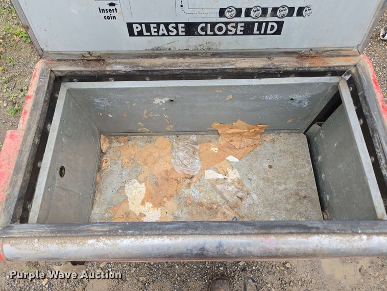 image for item EN3673 Ideal Dispenser Co. A-55 vending cooler