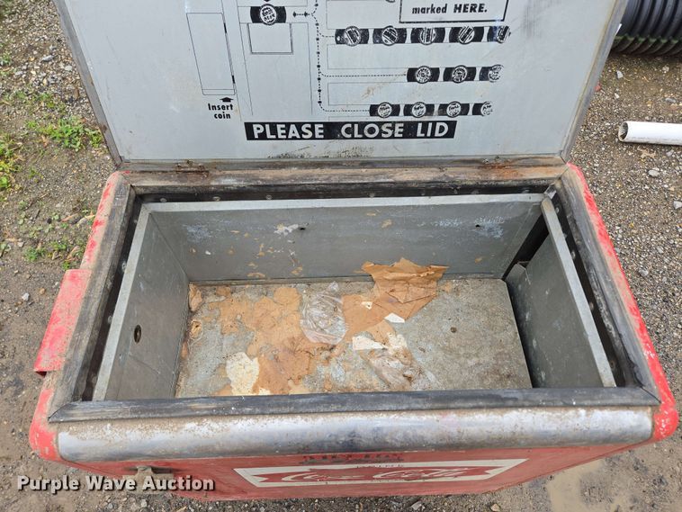 image for item EN3673 Ideal Dispenser Co. A-55 vending cooler