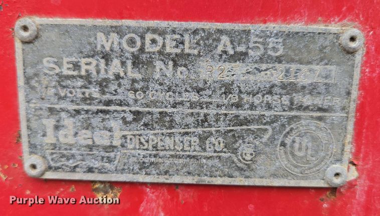 image for item EN3673 Ideal Dispenser Co. A-55 vending cooler