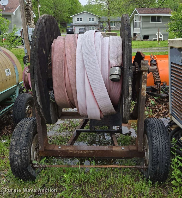 image for item EN3675 Shop built reel trailer