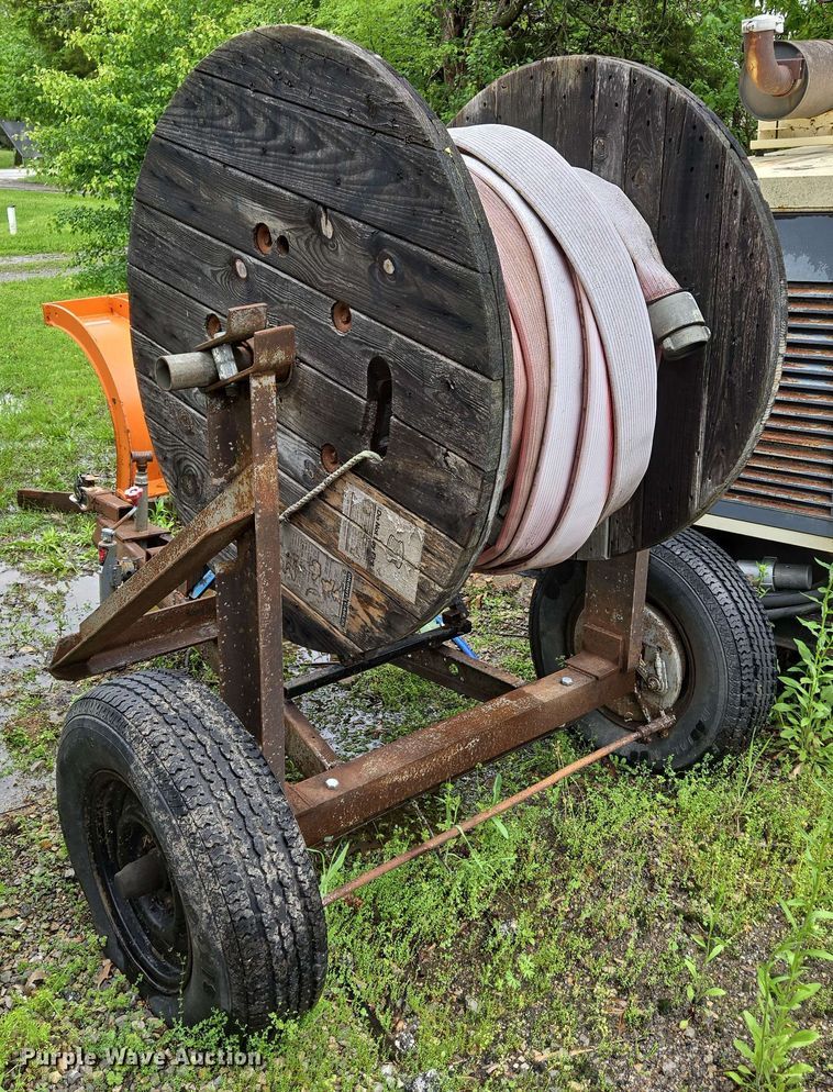 image for item EN3675 Shop built reel trailer