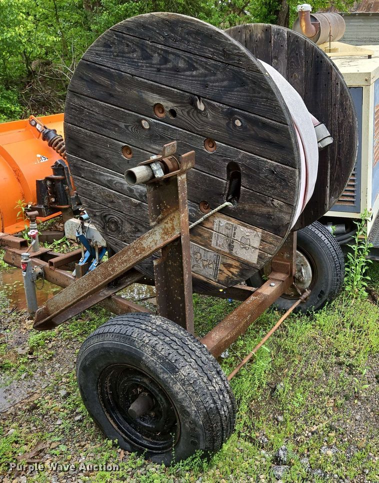 image for item EN3675 Shop built reel trailer