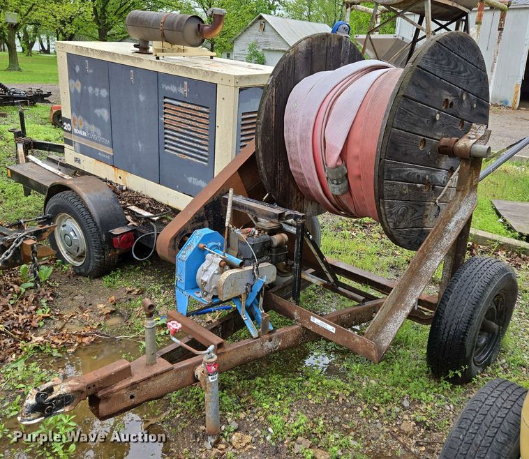 image for item EN3675 Shop built reel trailer