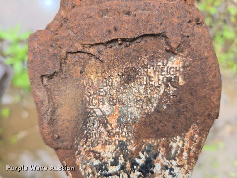 image for item EN3675 Shop built reel trailer