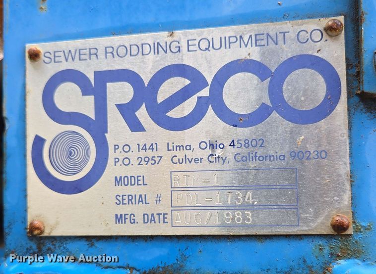 image for item EN3675 Shop built reel trailer