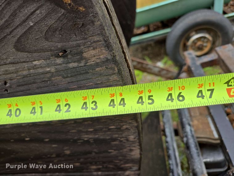 image for item EN3675 Shop built reel trailer