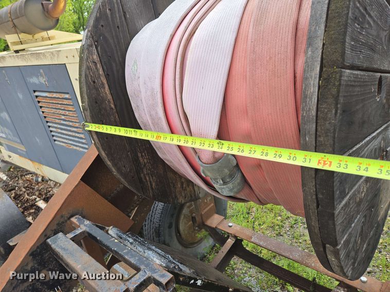 image for item EN3675 Shop built reel trailer