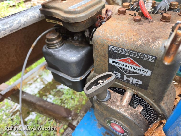 image for item EN3675 Shop built reel trailer