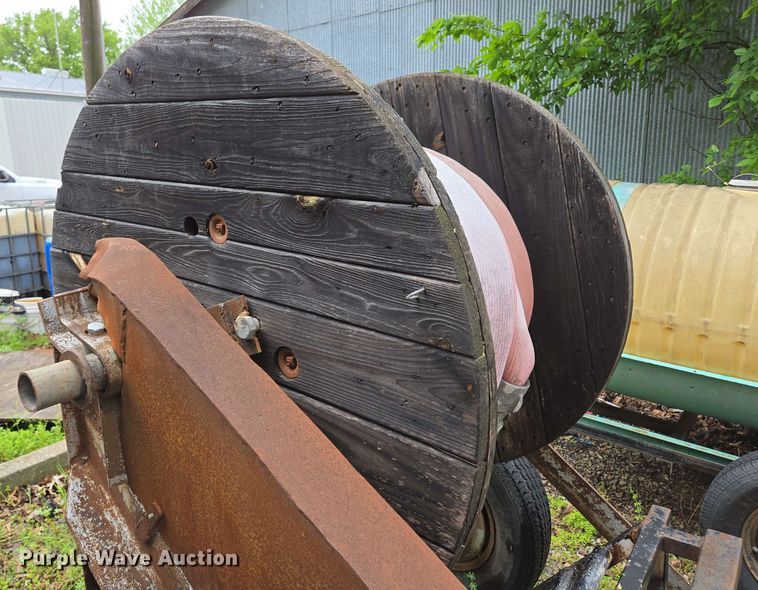 image for item EN3675 Shop built reel trailer