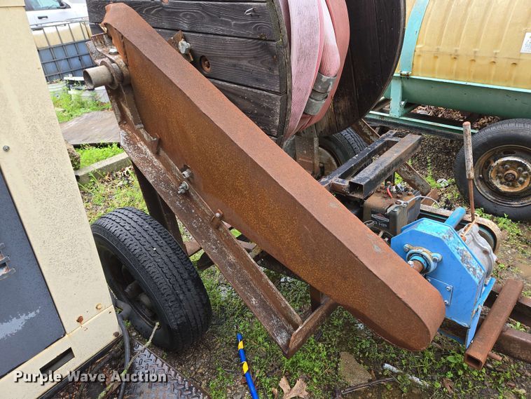 image for item EN3675 Shop built reel trailer