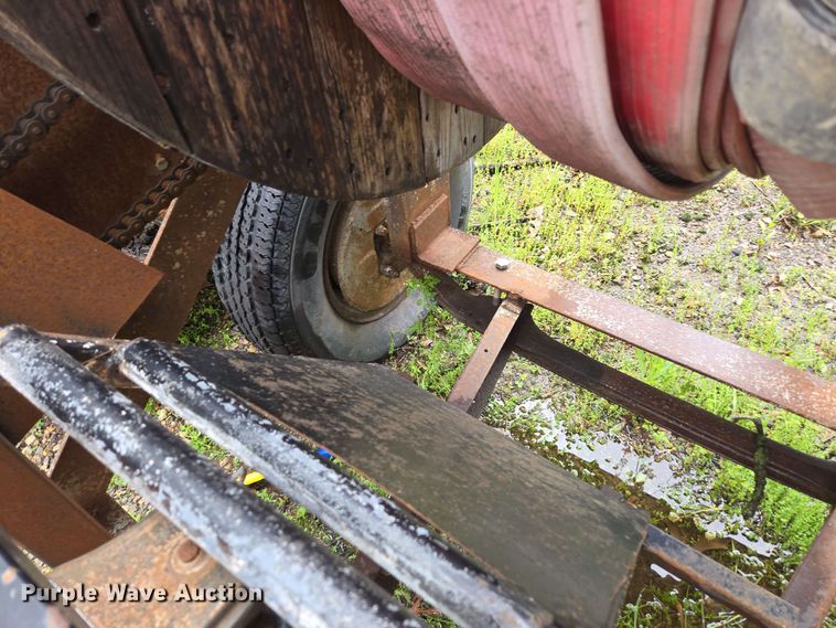 image for item EN3675 Shop built reel trailer