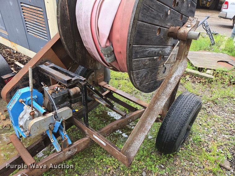 image for item EN3675 Shop built reel trailer