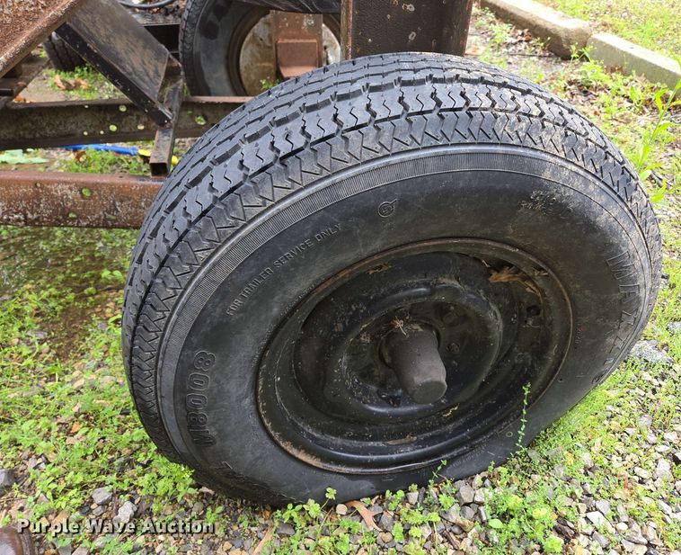 image for item EN3675 Shop built reel trailer