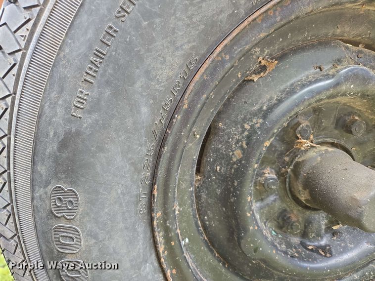 image for item EN3675 Shop built reel trailer