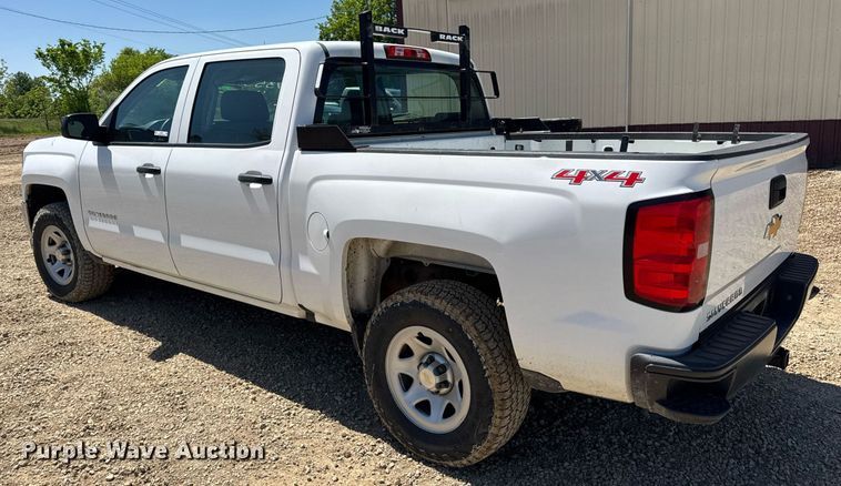 image for item EN4551 2016 Chevrolet Silverado 1500 Crew Cab pickup truck