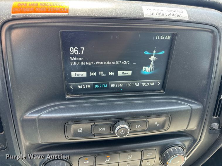 image for item EN4551 2016 Chevrolet Silverado 1500 Crew Cab pickup truck