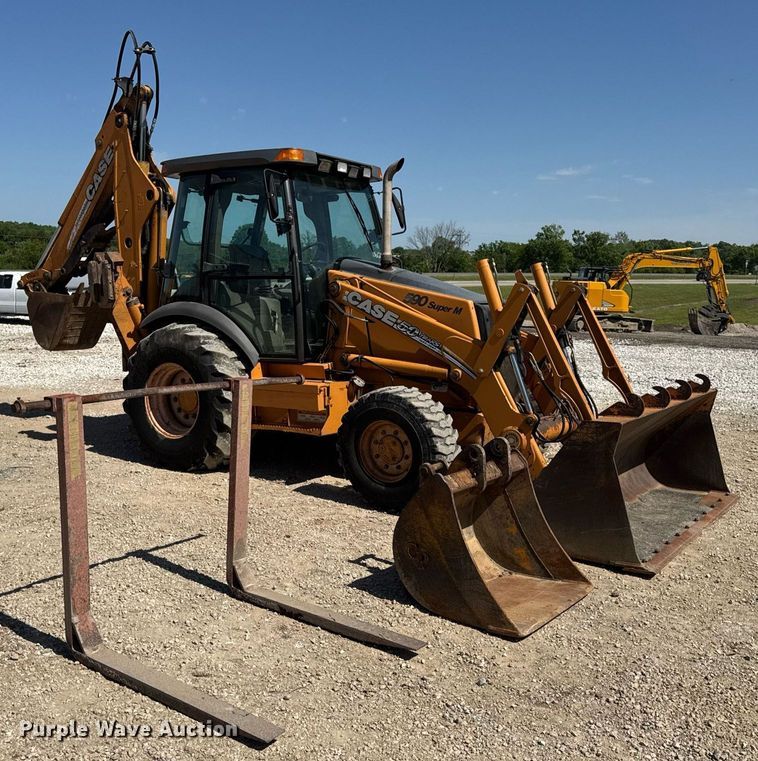 image for item EN4558 2007 Case 590 Super M Series 2 backhoe