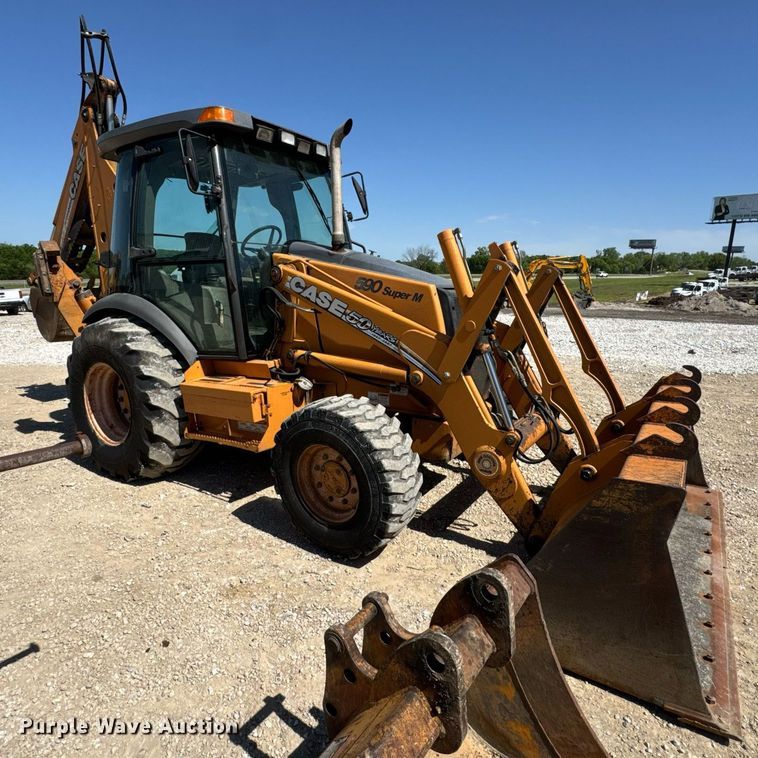 image for item EN4558 2007 Case 590 Super M Series 2 backhoe