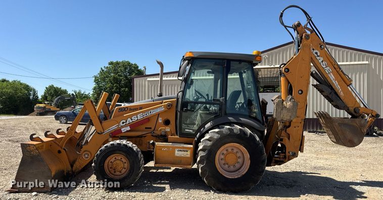 image for item EN4558 2007 Case 590 Super M Series 2 backhoe