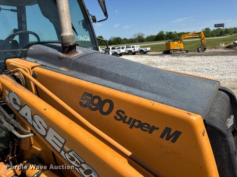 image for item EN4558 2007 Case 590 Super M Series 2 backhoe