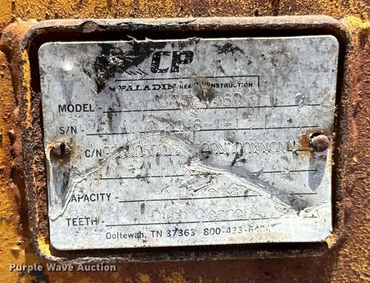 image for item EN4558 2007 Case 590 Super M Series 2 backhoe