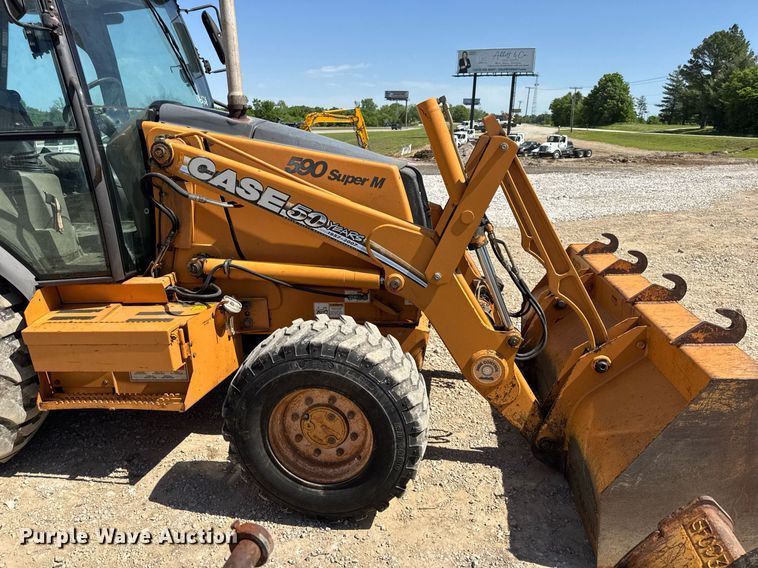 image for item EN4558 2007 Case 590 Super M Series 2 backhoe