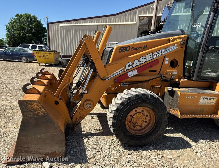 image for item EN4558 2007 Case 590 Super M Series 2 backhoe