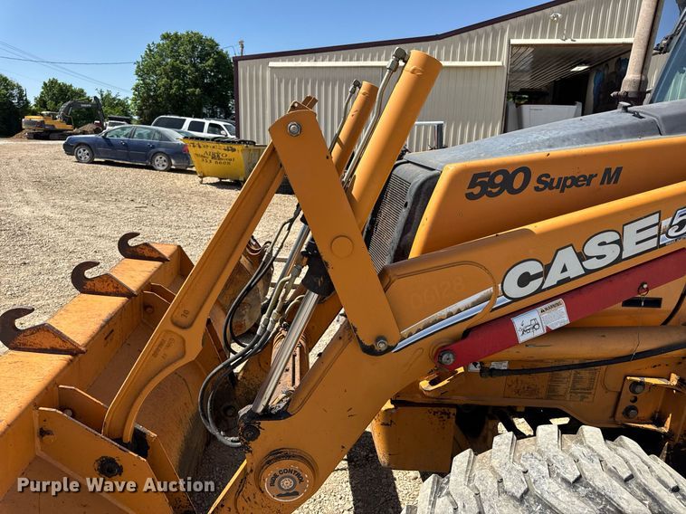 image for item EN4558 2007 Case 590 Super M Series 2 backhoe