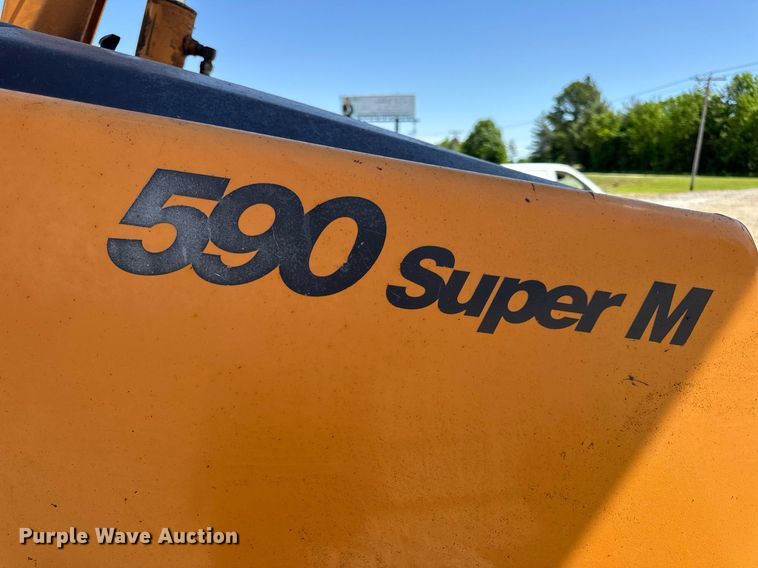 image for item EN4558 2007 Case 590 Super M Series 2 backhoe