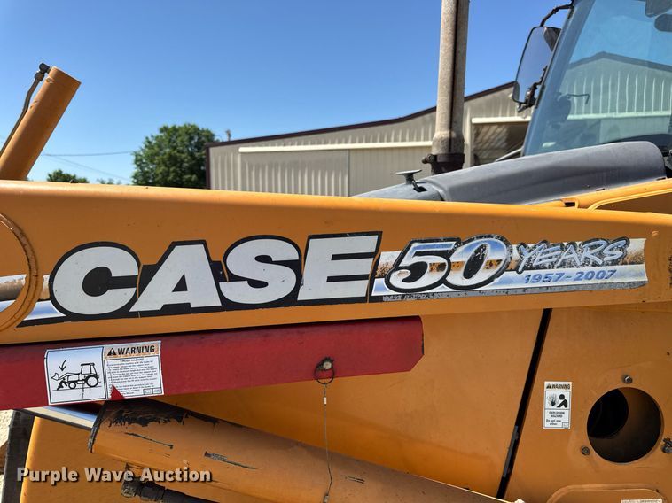 image for item EN4558 2007 Case 590 Super M Series 2 backhoe