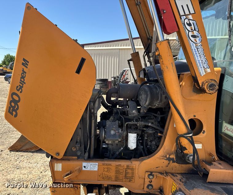image for item EN4558 2007 Case 590 Super M Series 2 backhoe