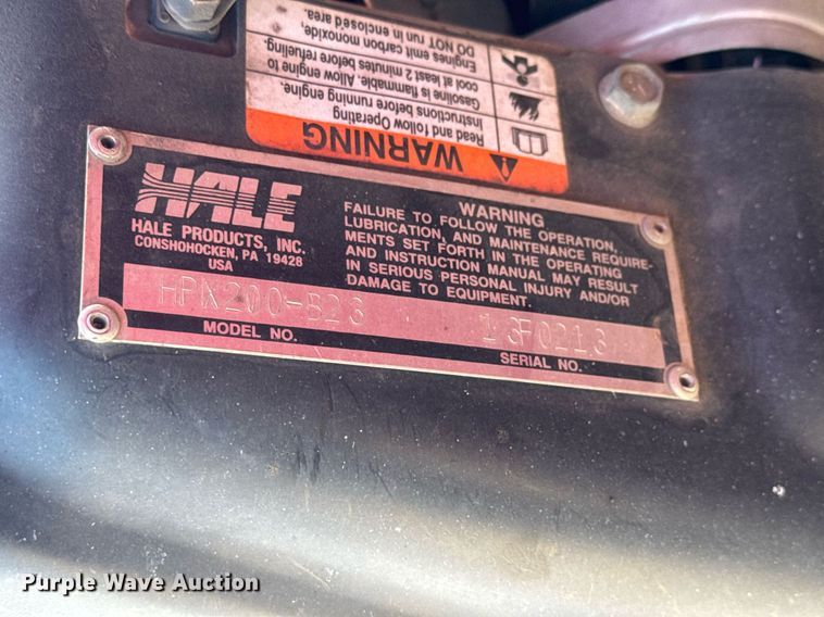 image for item EQ1309 1989 International S1800 fire truck